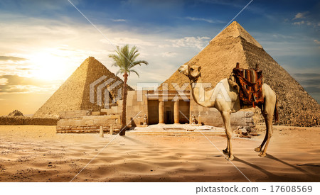 Entrance to pyramid Entrance to pyramid 17608569