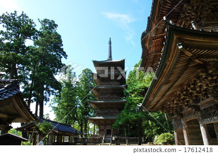 Zenboksa-jimon and five-storied pagoda Zenboksa-jimon and five-storied pagoda 17612418