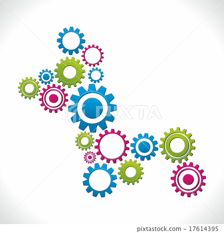 Gear system vector illustration 17614395