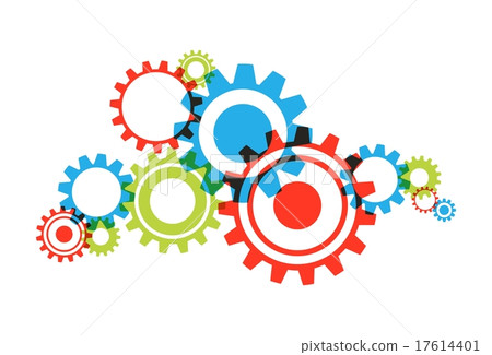 Gear system vector illustration 17614401