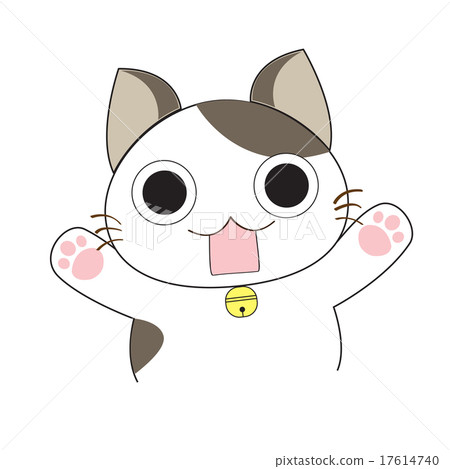 Cute cat character 17614740