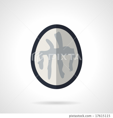Brain CT flat vector icon Brain CT flat vector icon 17615115
