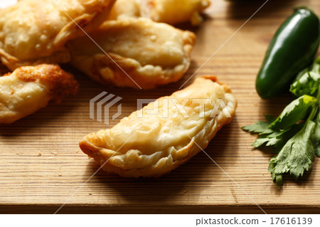 Phyllo cheese patties 17616139
