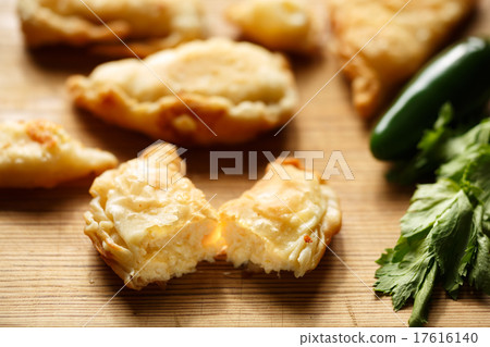 Phyllo cheese patties 17616140