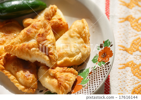 Phyllo cheese patties 17616144