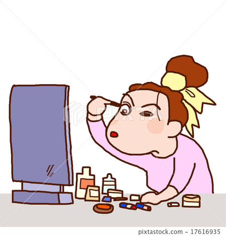 Make-up is serious Make-up is serious 17616935