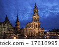 Night view of Old Town of Dresden, Germany 17616995