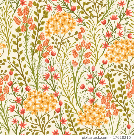Floral seamless pattern 17618210