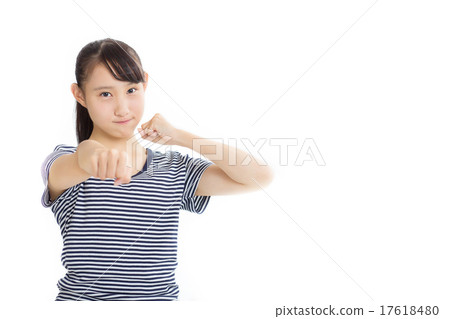 Healthy cute school girls Healthy cute school girls 17618480