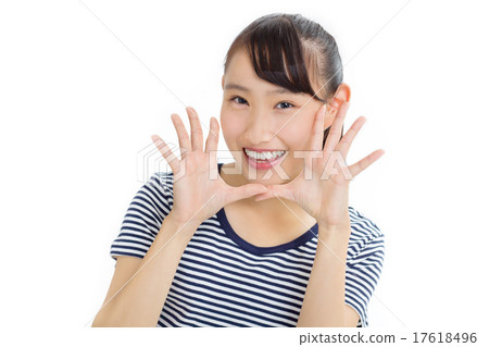 Healthy cute school girls Healthy cute school girls 17618496