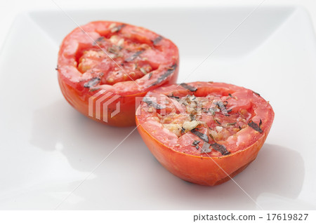 图库照片: fried tomatoes