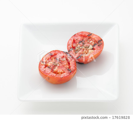 图库照片: fried tomatoes