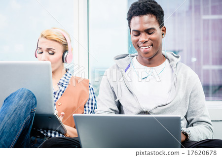 Hacker in tech start-up business coding software 17620678