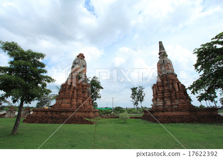 Thai Ayutthaya remains Wat Pucaoton Thai Ayutthaya remains Wat Pucaoton 17622392