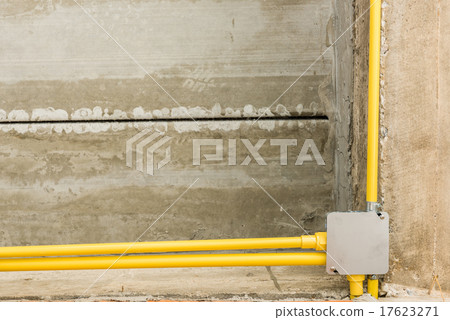 pipes of electricity 17623271