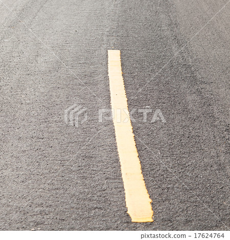 Yellow road sign Yellow road sign 17624764