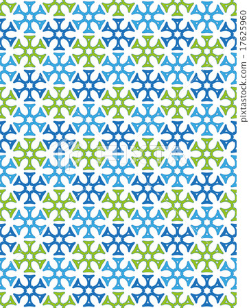 winter background Stylized snowflakes 17625960