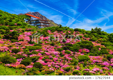 Miyama Kirishima Futenma在Nita Pass,俯瞰平成Shinshan Miyama Kirishima Futenma在Nita Pass,俯瞰平成Shinshan 17627044