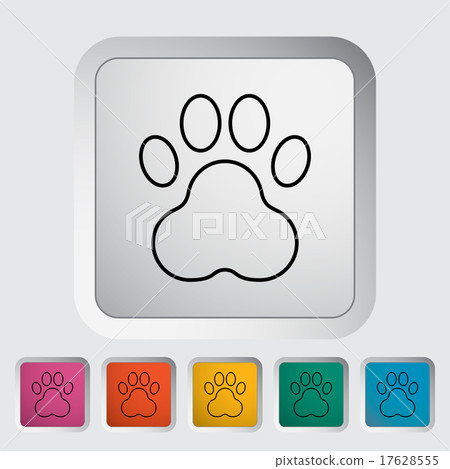 Paw icon Paw icon 17628555