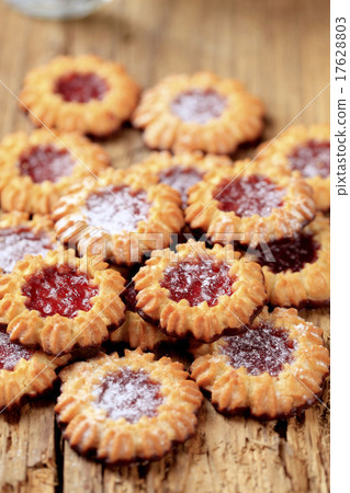 Jam Spritz Cookies 17628803