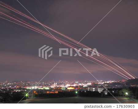 從Shizenji山的夜景 17630903