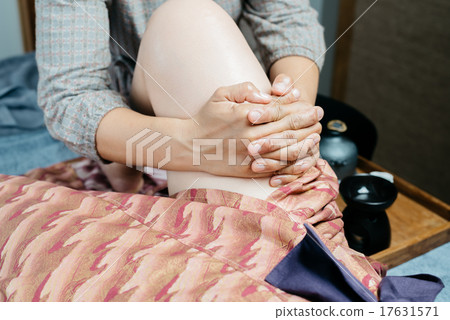 Thai foot and leg massage series 17631571