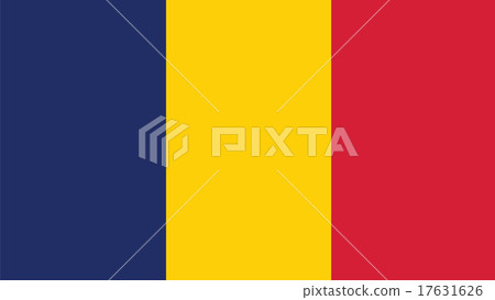 chad Flag for Independence Day and infographic 17631626