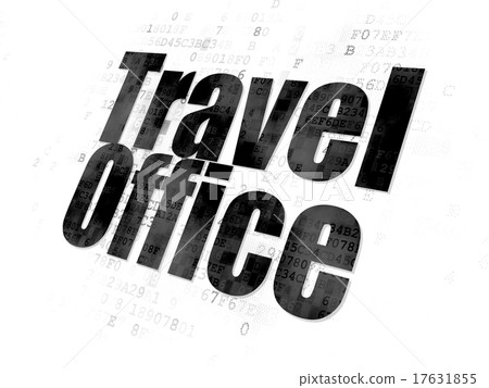 Travel concept: Travel Office on Digital 17631855