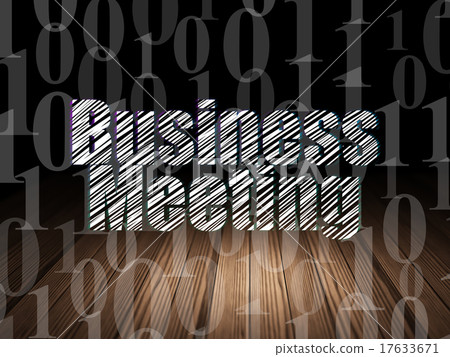 Finance concept: Business Meeting in grunge dark Finance concept: Business Meeting in grunge dark 17633671