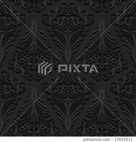 Seamless floral pattern. Vector illustration. Seamless floral pattern. Vector illustration. 17635011