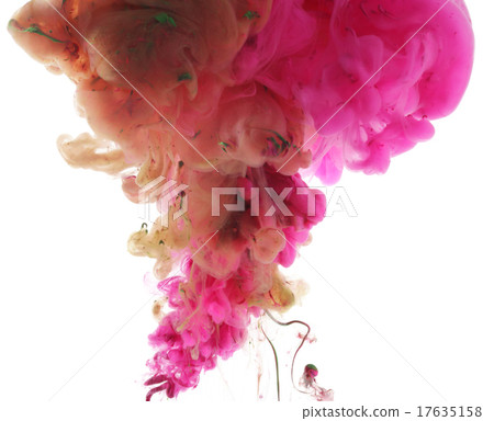 Acrylic colors and ink in water. Acrylic colors and ink in water. 17635158
