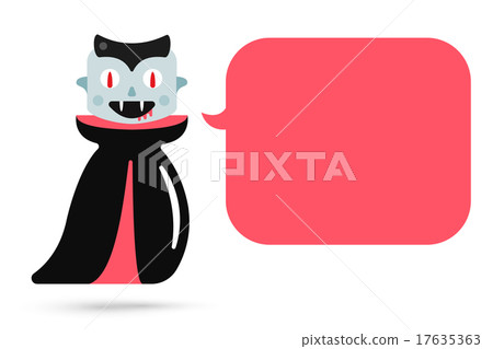 Monster halloween vampire cartoon characters 17635363