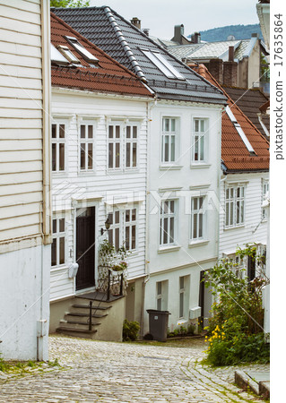 little street in Bergen little street in Bergen 17635864