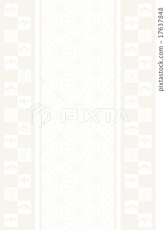 Shochiku Meishi and hemp leaf pattern 17637848