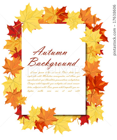 Maple Frame - Stock Illustration [17638606] - PIXTA