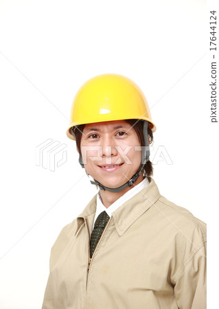 A smiling worker A smiling worker 17644124