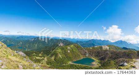 View of Gokumonuma from Nikko Shirane volcano 17644363
