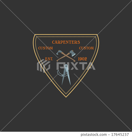 Logotype for construction and carpentry industries Logotype for construction and carpentry industries 17645237