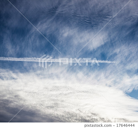 Contrail and cloudscape Contrail and cloudscape 17646444