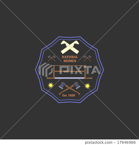 Logotype for construction carpentry industries. Logotype for construction carpentry industries. 17646966