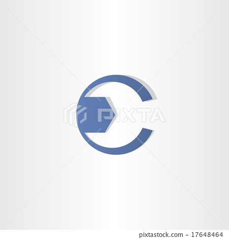 mechanic key letter c symbol vector design - Stock Illustration ...