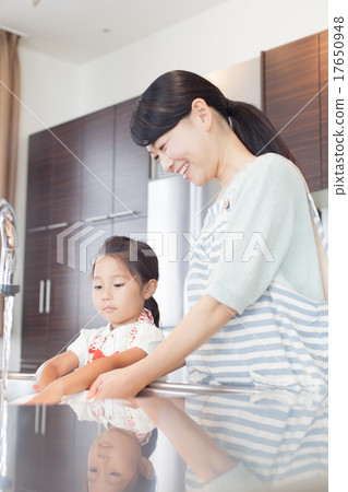 Washing Dishes, helper, parenthood 17650948