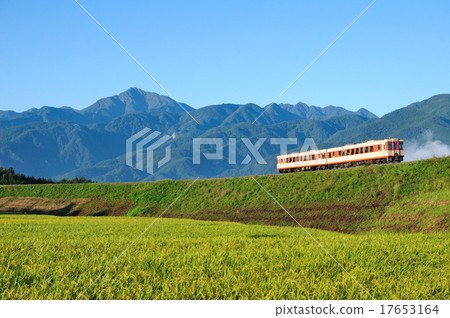 高知縣的大曲線去Kai Komagatake回到Koumi Line的JNR色當地火車 17653164