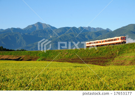 高知縣的大曲線去Kai Komagatake回到Koumi Line的JNR色當地火車 17653177