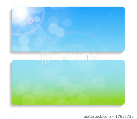 Natural Sunny Backgroundc Banner Vector Natural Sunny Backgroundc Banner Vector 17655723