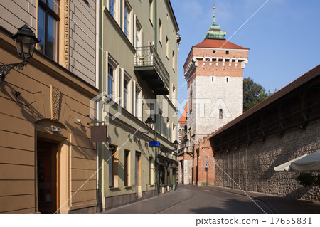 Florianska Gate in Old Town of Krakow 17655831