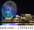 摩天輪在晚上 17658192
