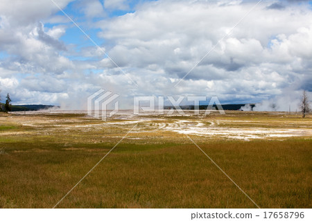 Black Sand Basin in Yellowstone National Park 17658796