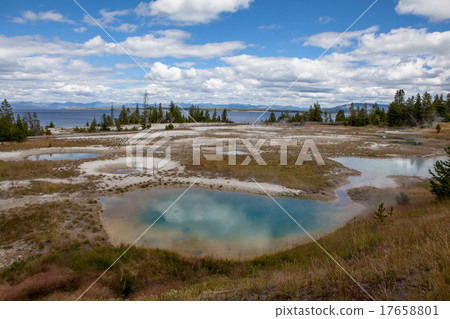 West Thumb Geyser Basin . 17658801