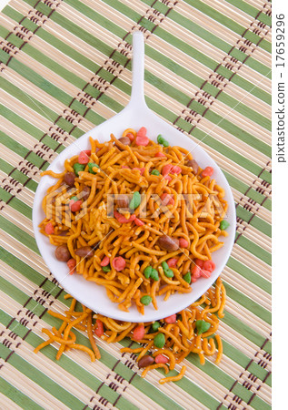 murukku or traditional indian snack on background. murukku or traditional indian snack on background. 17659296